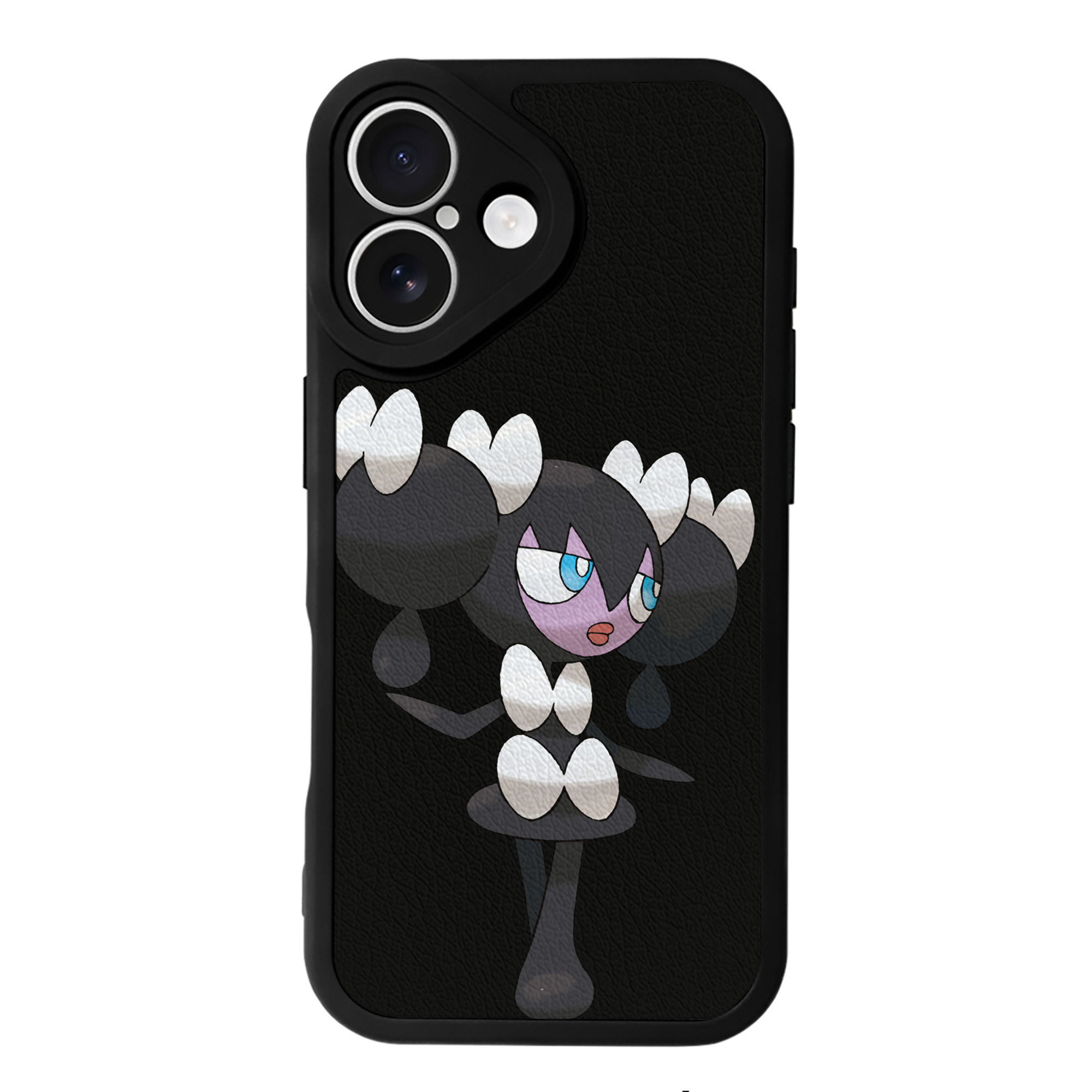 （画像用） ポケットモンスター Pokémon 【iPhone 16シリーズ対応】シリコンスマホケース（レザー調） 材質：シリコン